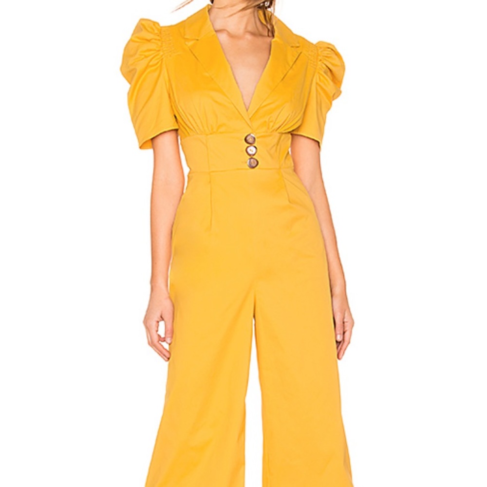 C/MEO Subscribe Jumpsuit Marigold - Picture 2 of 7